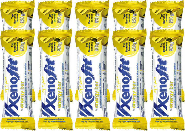 Xenofit barra energética Energieriegel - 10 piezas - plátano