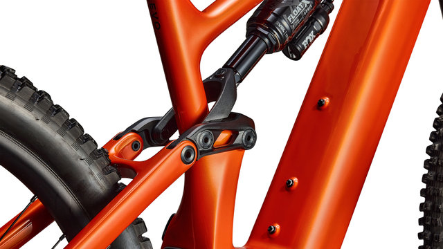 Specialized Turbo Levo 4 Comp Carbon 29"/27,5" - gloss orange tint over silver dust-dark navy/160 mm/44 mm/155,0 mm/29" (VR), 27,5" (HR)/L