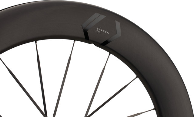 NEWMEN Streem TT.80 VONOA 28" Carbon Wheelset - black | 142 mm | 100 mm | 28" | Shimano Road