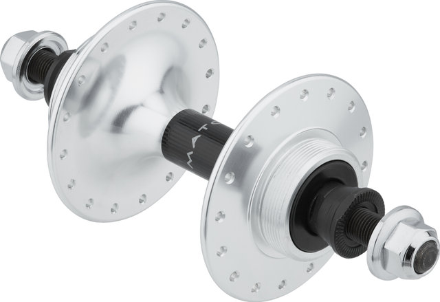 Miche Buje trasero flipflop para pista Primato Pista/Strada borde alto - plata/Piñón de rosca/32/Rueda libre roscada