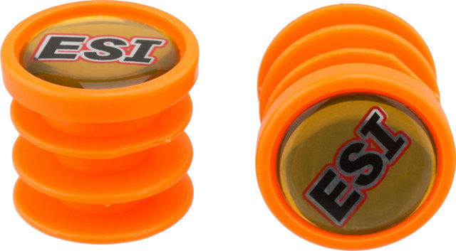 ESI Embouts de Guidon Bar Plugs - orange