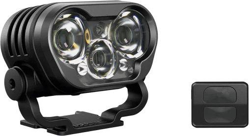 Lupine Conjunto de lámparas de casco Blika BT 4SC - black anodized | 2400