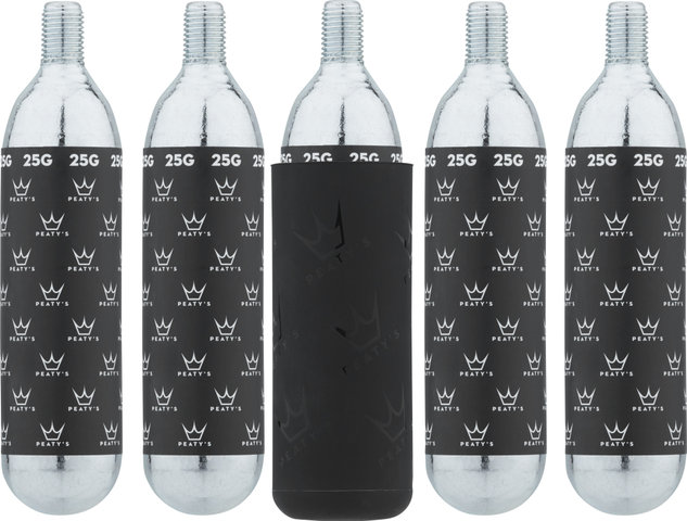 Peaty's Cartuchos de repuesto Holeshot CO2 Cartridge 25 g - 5 unidades - universal