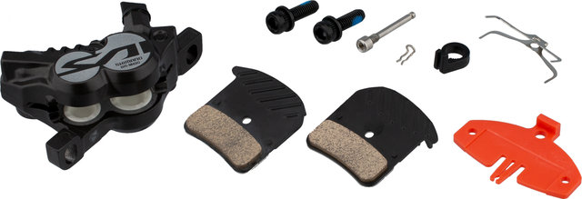Shimano Pinza de frenos Saint BR-M820 con pastillas metálicas - negro/Set/ninguno