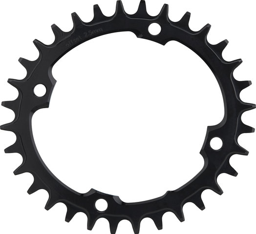 Garbaruk Plato Ovalado 104 mm de diámetro para 1x - black/32 