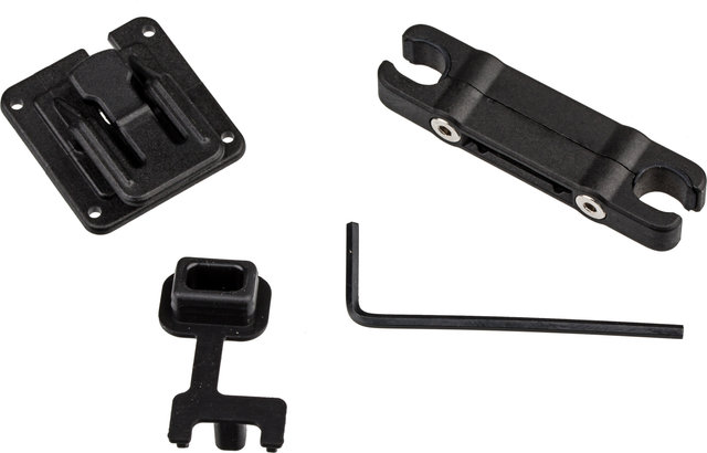 Lupine Saddle Rail Mount for Red Light - black