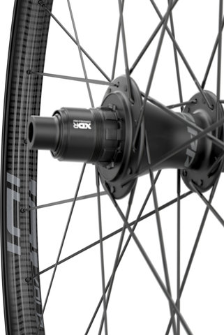 Zipp Set de Roues en Carbone 101 XPLR Tubeless Disc Center Lock - black | 142 mm | 100 mm | 28" | SRAM XDR | 100 mm | SRAM XDR | 100 mm | 142 mm | Non Boost