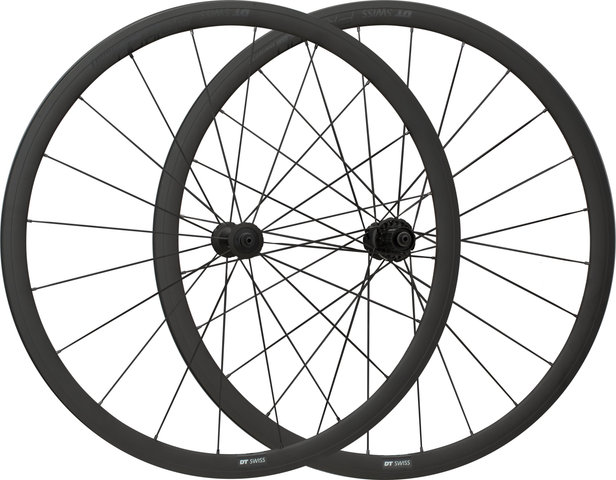 DT Swiss PR 1400 DICUT OXiC 32 28" Laufradsatz - schwarz/130 mm/100 mm/100 mm/100 mm/130 mm/Shimano Road