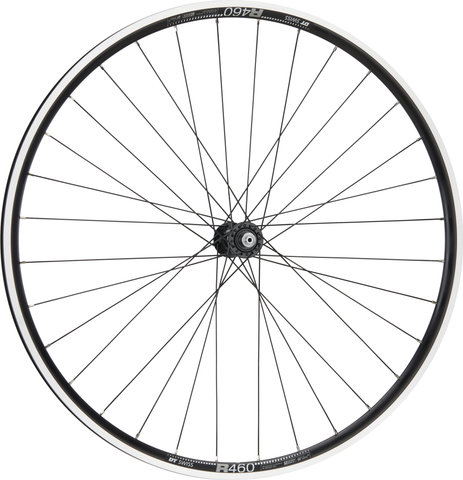 bc basic Race Shimano 105 - DT Swiss R460 28" wheel - black | front wheel only | 28" | front wheel only | 100 mm | front wheel only | Non Boost