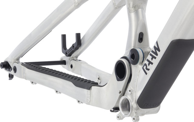 RAAW Mountain Bikes Jibb 29" Frameset w/ Fox Float X2 2POS Factory - raw matte | 135 mm | L | 12 mm Thru Axle
