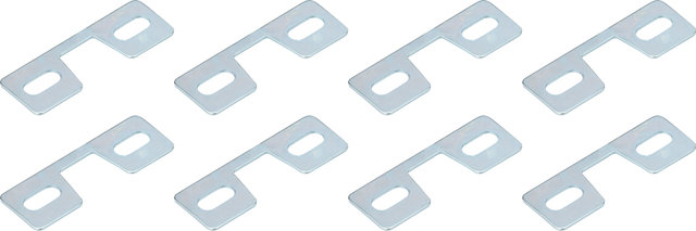 MKS Toe Clip Spacer Pedalhakenunterlegscheiben - silber