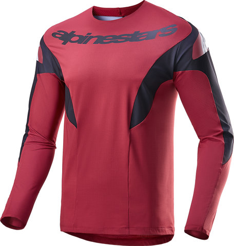 alpinestars Camiseta A-Supra Race Manga Larga - burgundy/M
