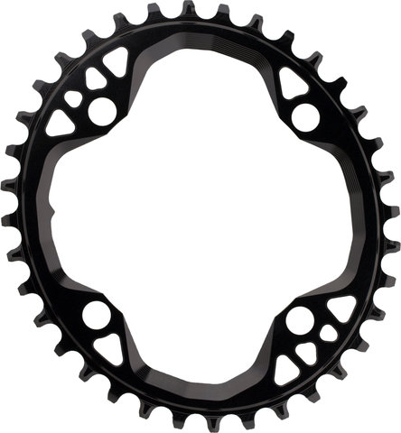 absoluteBLACK Oval 1X Kettenblatt für 104 BCD / Shimano HG+ 12-fach - black/36 Z