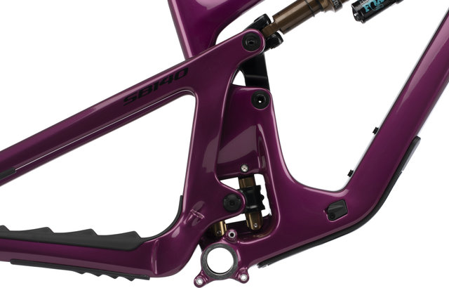 Yeti Cycles Kit cadre SB140 TURQ Carbon 29" - sangria/L
