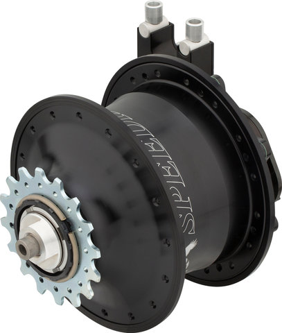 Rohloff Speedhub 500/14 CC cierre rápido 135 mm buje de cambio - negro-anodizado/Typ 5, 32 agujeros