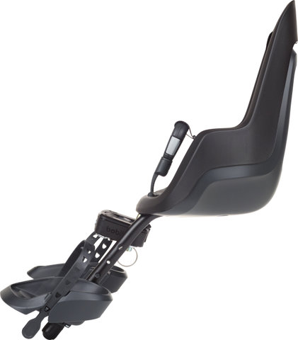 bobike Siège de Vélo pour Enfant Avant Go Mini pour Tube de Direction - black