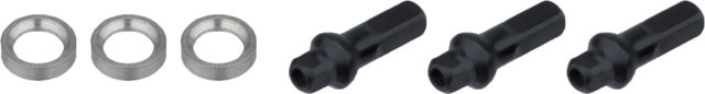 NEWMEN Speichenkit Sapim Race Inox für MTB - black/304 mm