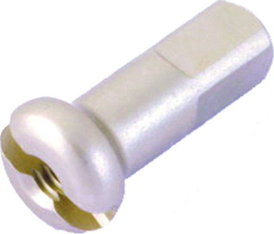 DT Swiss 2.0 mm Brass Nipples- 500 pcs. - silver/12 mm