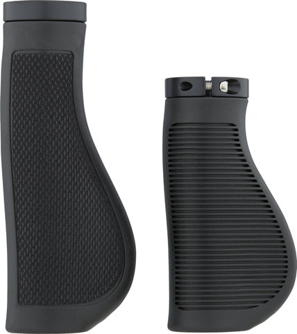 Brooks Cambium Ergonomic Rubber Lenkergriffe für Drehgriffschalter einseitig - black/130 mm / 100 mm