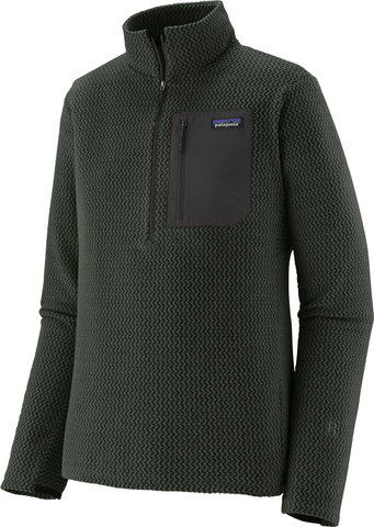 Patagonia R1 Air Zip Neck Pullover Modell 2025 - old growth green/M
