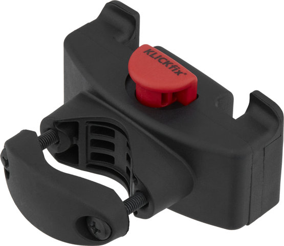 Rixen & Kaul Adaptador de manillar KLICKfix Caddy - negro-rojo