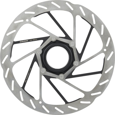 SRAM Disque de Frein HS2 Center Lock - silver-black/180 mm