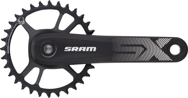SRAM SX Eagle PowerSpline 1x12-fach Kurbelgarnitur - black/32/170,0 mm