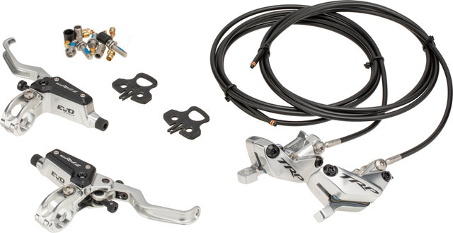 TRP EVO Pro Limited Edition Disc Brake Front + Rear Set - raw black | Set | left/right (side-specific)