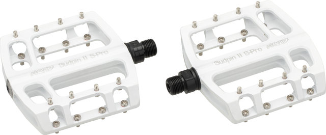 NC-17 Pedales de Plataforma Sudpin II S-Pro - blanco/96 mm/100 mm
