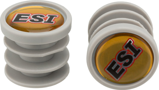 ESI Embouts de Guidon Bar Plugs - gray