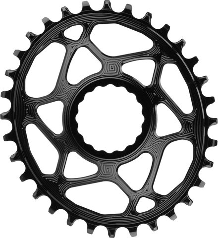 absoluteBLACK Plato Oval para Race Face Cinch 6 mm Offset - black/32 