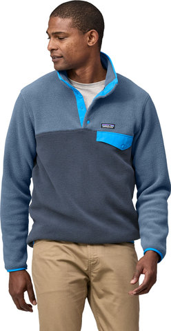 Patagonia Lightweight Synchilla Snap-T Men's Fleece Pullover - summit blue | S