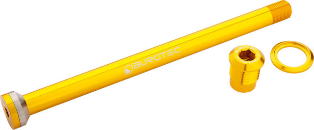 Burgtec 173 mm Thru Axle Rear for Canyon - bullion gold/148 mm