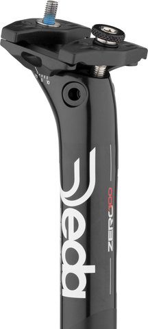 DEDA Zero100 Sattelstütze Modell 2018 - schwarz-weiß/27,2 mm / 350 mm / SB 12 mm