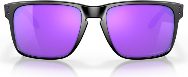 Oakley Lunettes de soleil Holbrook XL - matte black | prizm violet
