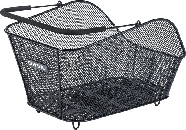 Basil Icon M MIK Bicycle Basket - black
