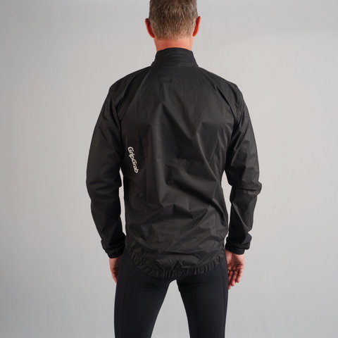 GripGrab RIDE chaqueta impermeable ligera de lluvia - black/M