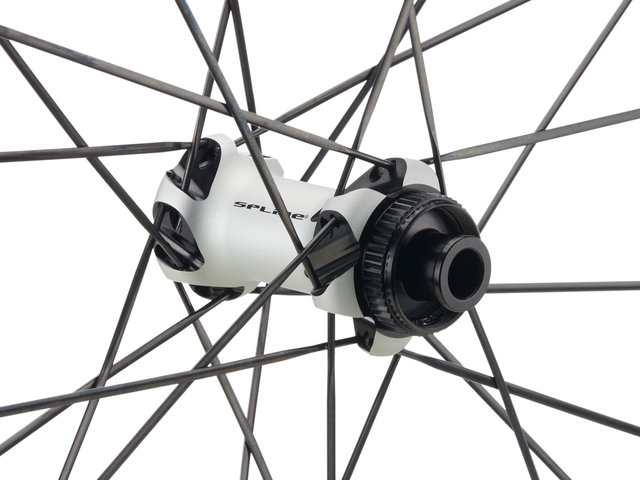 DT Swiss Juego de ruedas PR 1600 SPLINE 32 Disc Center Lock 28" - schwarz | SRAM XDR | 142 mm | 100 mm | 28" | 100 mm | SRAM XDR | 100 mm | 142 mm | Non Boost | Non Boost