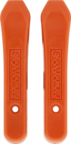 Pedros Micro Lever Reifenheber 2er-Set - orange