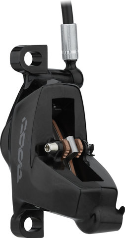 SRAM Code Silver Stealth Disc Brake - black anodized/Front wheel/Flip-Flop (non-side-specific)