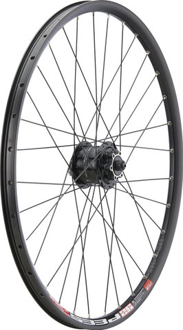 bc basic Mountain Alivio Disc 6-bolt - DT Swiss 533D 26" wheel - schwarz | front wheel only | 100 mm | front wheel only | 26"