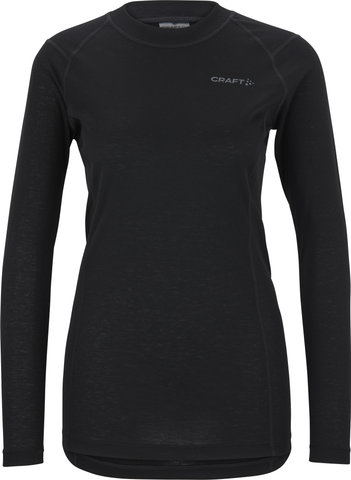 Craft Core Warm Baselayer L/S Damen Unterhemd - black/S