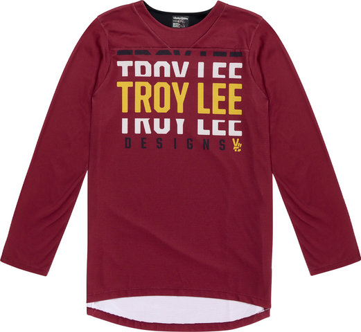 Troy Lee Designs Maillot Ruckus 3/4 - spun oxblood/M