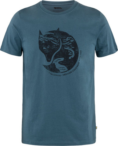 Fjällräven Arctic Fox T-Shirt - indigo blue | L