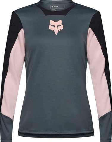 Fox Head Maillot para damas Defend Creation L/S - deep cobalt/XS