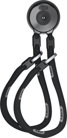 ABUS WCH Wandanker + ACH 9KS TwinChain Einsteckketten - black