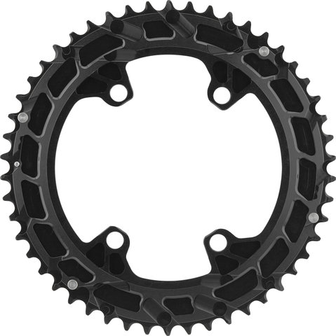 Rotor Road Chainring, 4-arm, noQ, 110 mm Bolt Circle Diameter 11-/12-speed - black/50 