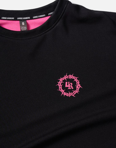 Loose Riders C/S 2 Tone Long Sleeve Jersey - pink/M