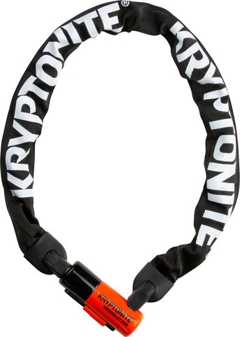Kryptonite Evolution 4 Integrated Chain Lock - black-orange-white/90 cm