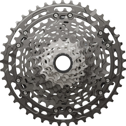 Shimano Cassette XTR CS-M9200-12, 12-speed HYPERGLIDE+ Micro Spline - silver/9-45